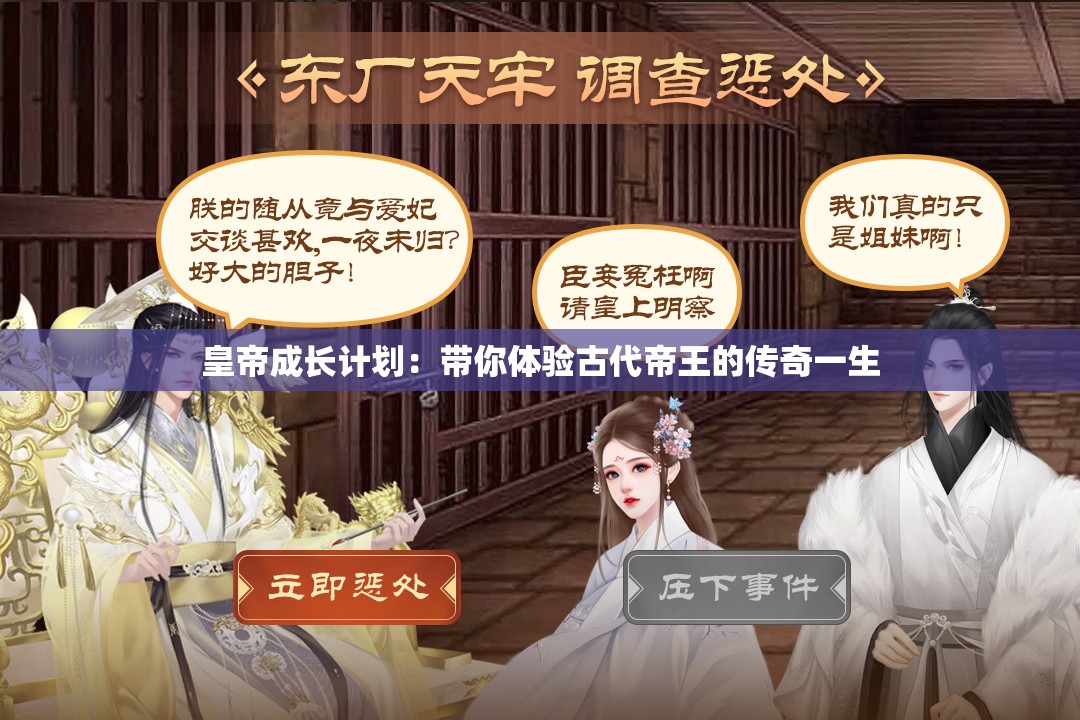 皇帝成长计划：带你体验古代帝王的传奇一生