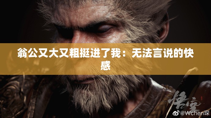 翁公又大又粗挺进了我：无法言说的快感