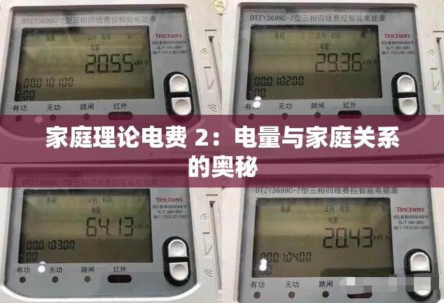 家庭理论电费 2：电量与家庭关系的奥秘