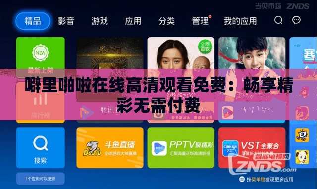 噼里啪啦在线高清观看免费：畅享精彩无需付费