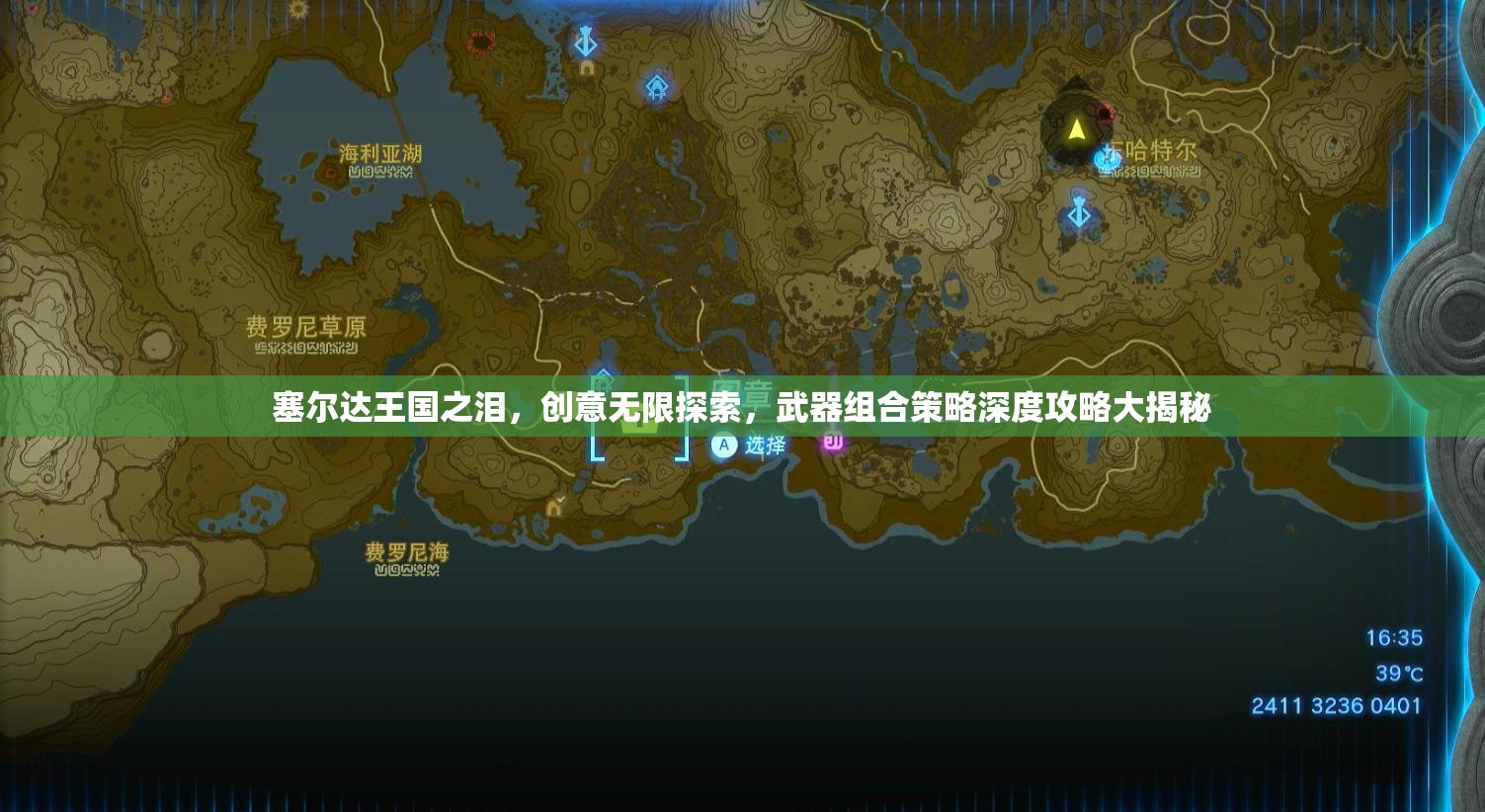 塞尔达王国之泪，创意无限探索，武器组合策略深度攻略大揭秘