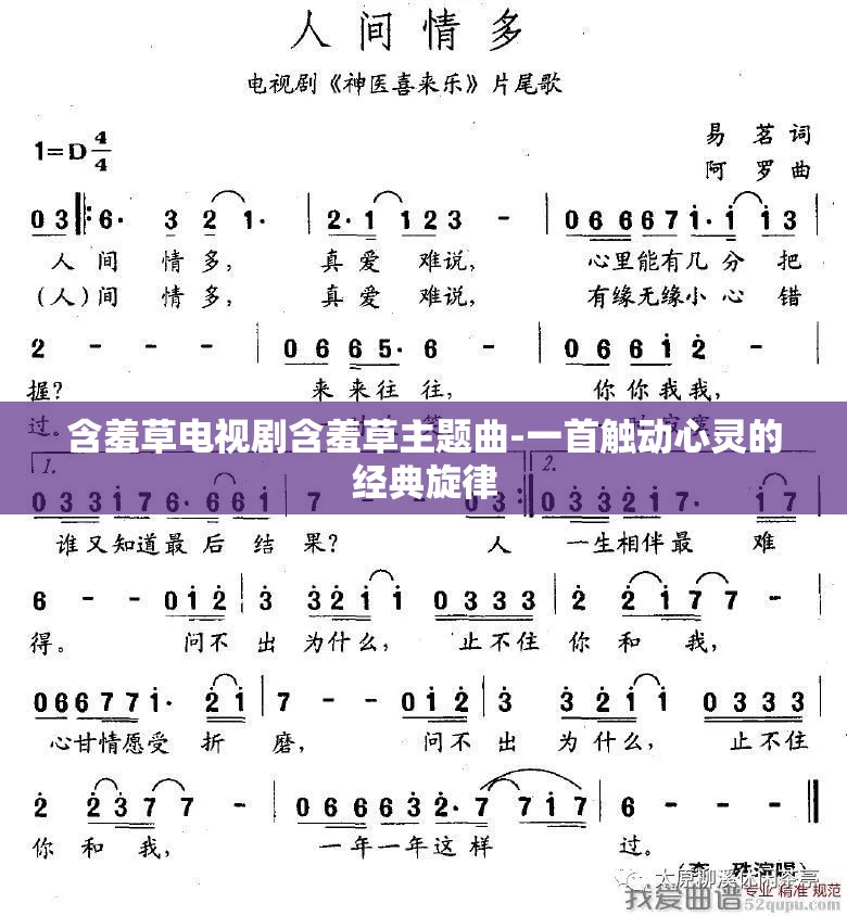 含羞草电视剧含羞草主题曲-一首触动心灵的经典旋律