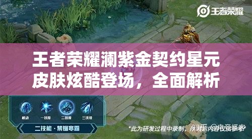 王者荣耀澜紫金契约星元皮肤炫酷登场，全面解析高效获取攻略