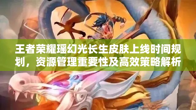 王者荣耀瑶幻光长生皮肤上线时间规划，资源管理重要性及高效策略解析