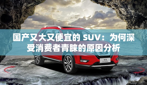 国产又大又便宜的 SUV：为何深受消费者青睐的原因分析