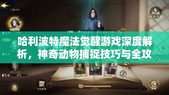 哈利波特魔法觉醒游戏深度解析，神奇动物捕捉技巧与全攻略指南