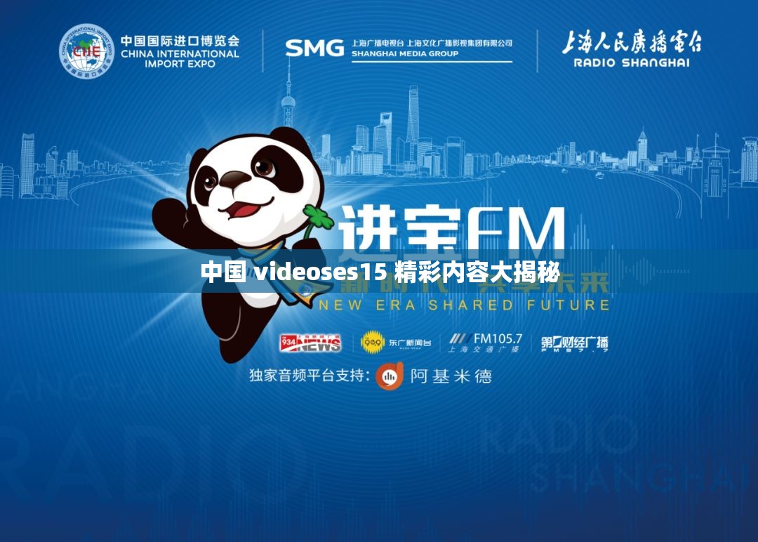 中国 videoses15 精彩内容大揭秘