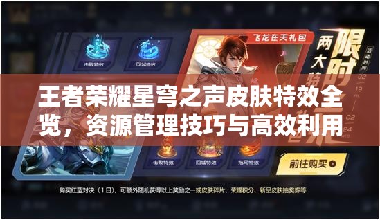 王者荣耀星穹之声皮肤特效全览，资源管理技巧与高效利用策略，实现价值最大化