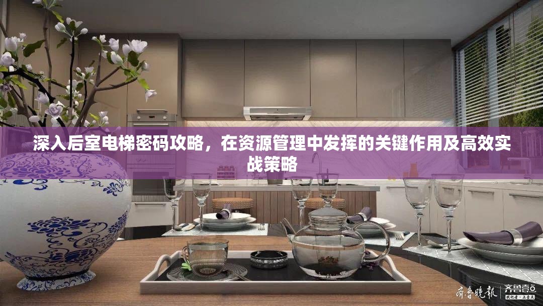 深入后室电梯密码攻略，在资源管理中发挥的关键作用及高效实战策略