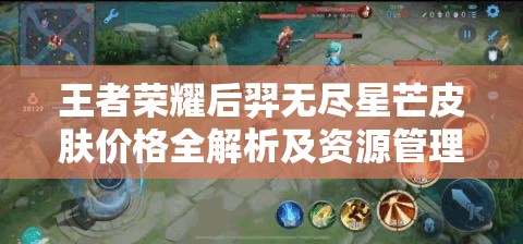 王者荣耀后羿无尽星芒皮肤价格全解析及资源管理高效使用策略以最大化其价值