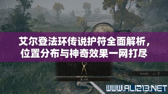 艾尔登法环传说护符全面解析，位置分布与神奇效果一网打尽