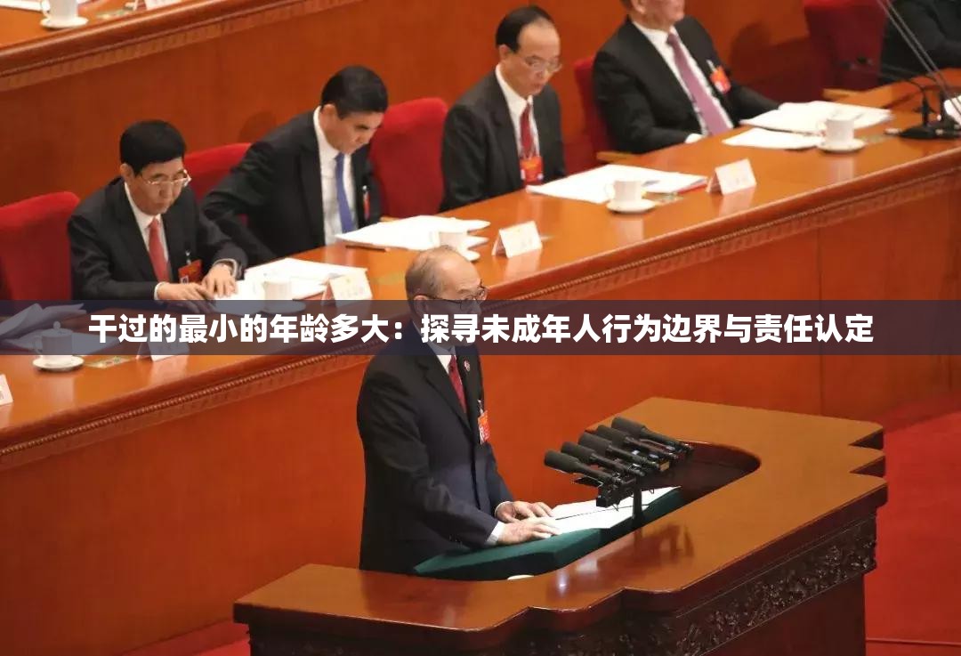 干过的最小的年龄多大：探寻未成年人行为边界与责任认定