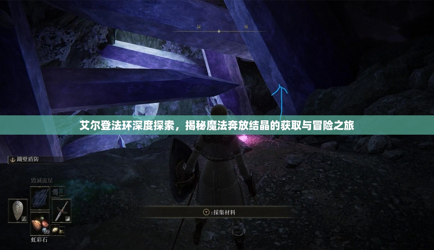 艾尔登法环深度探索，揭秘魔法奔放结晶的获取与冒险之旅