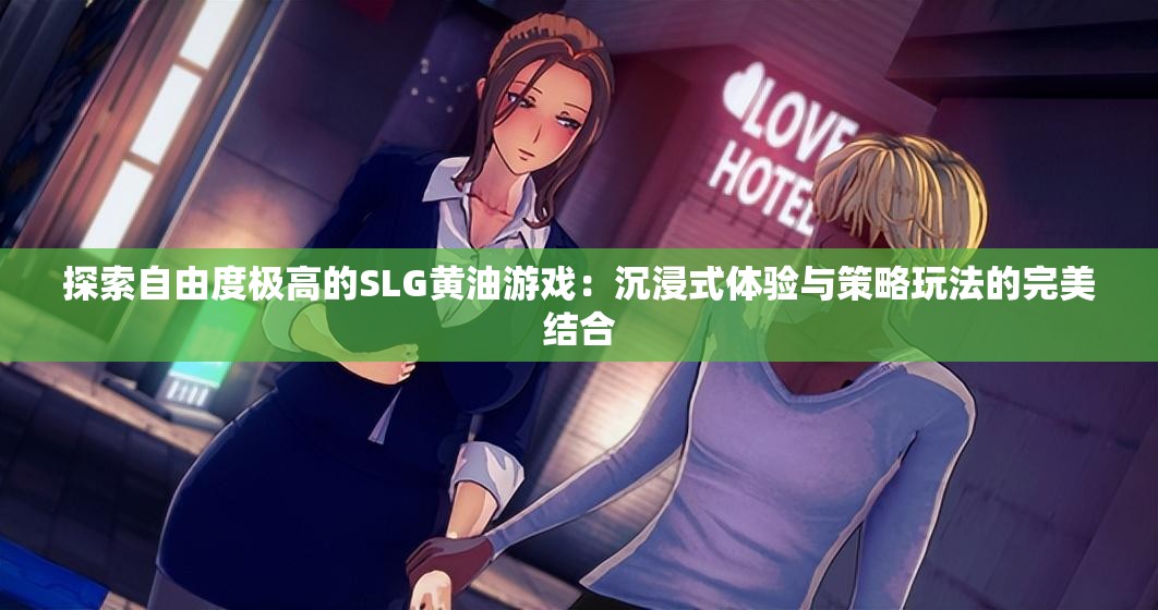 探索自由度极高的SLG黄油游戏：沉浸式体验与策略玩法的完美结合