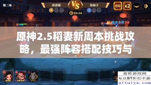 原神2.5稻妻新周本挑战攻略，最强阵容搭配技巧与策略全揭秘