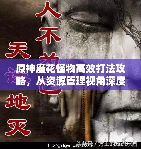 原神魔花怪物高效打法攻略，从资源管理视角深度解析战斗策略