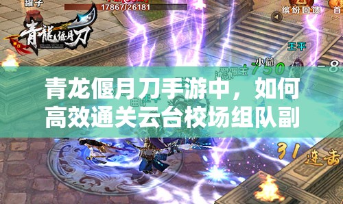 青龙偃月刀手游中，如何高效通关云台校场组队副本成疑？