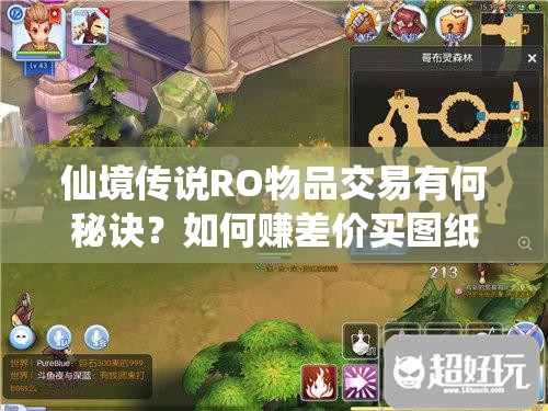 仙境传说RO物品交易有何秘诀？如何赚差价买图纸装备，探索游戏无限财富？