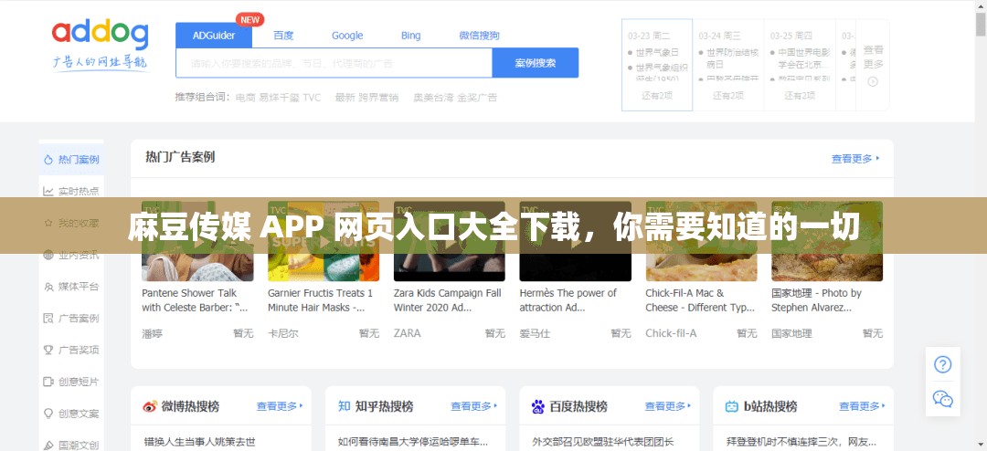 麻豆传媒 APP 网页入口大全下载，你需要知道的一切