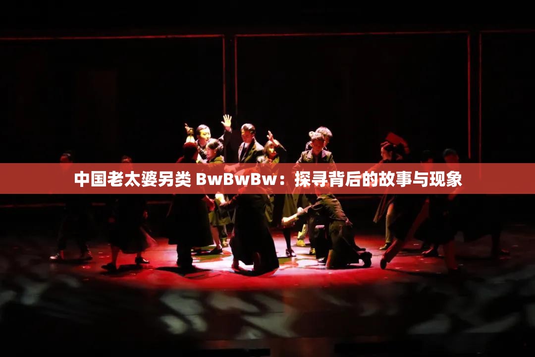 中国老太婆另类 BwBwBw：探寻背后的故事与现象