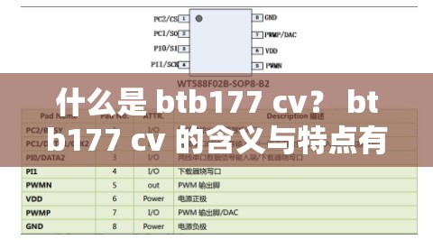 什么是 btb177 cv？ btb177 cv 的含义与特点有哪些？