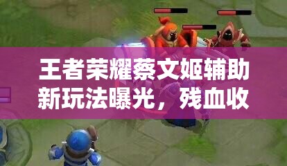 王者荣耀蔡文姬辅助新玩法曝光，残血收割难道要成为现实？