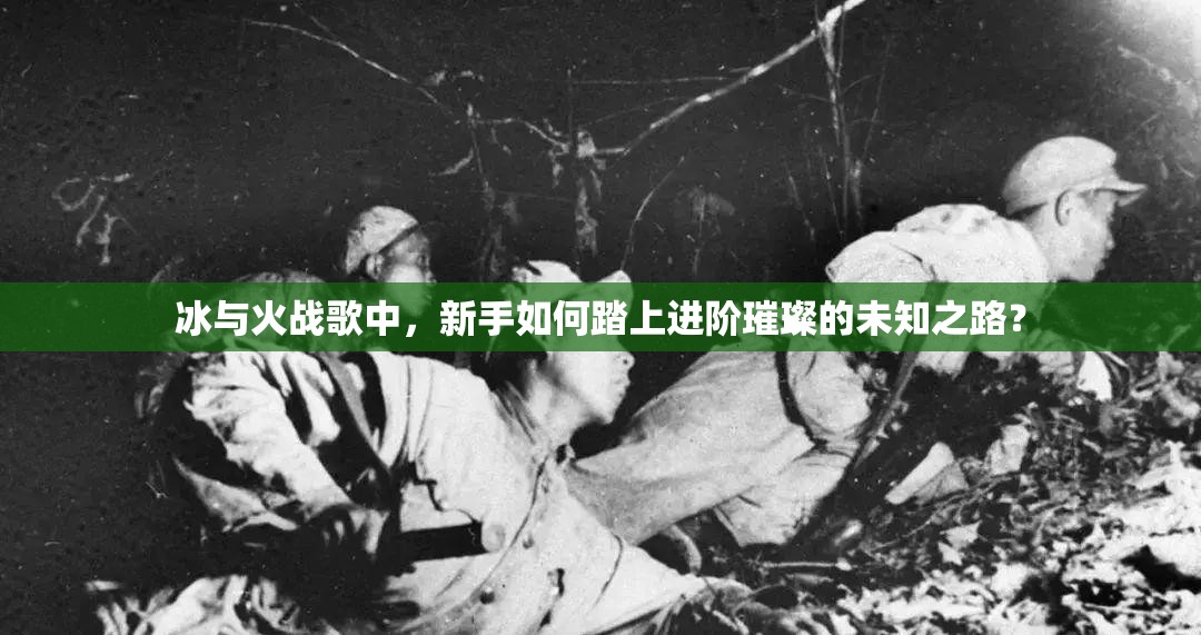 冰与火战歌中，新手如何踏上进阶璀璨的未知之路？