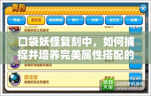 口袋妖怪复刻中，如何捕捉并培养完美属性搭配的闪电鸟？