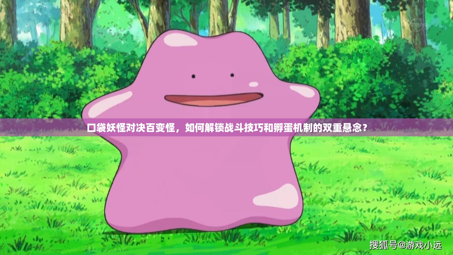 口袋妖怪对决百变怪，如何解锁战斗技巧和孵蛋机制的双重悬念？